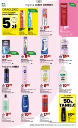 Gazetka promocyjna Drogerie Natura - Gazetka Drogerie Natura - Gazetka - ważna od 16.04 do 16.04.2026 - strona 13 - produkty: Bruno Banani, Higiena jamy ustnej, Mydło w płynie, Płyn do płukania jamy ustnej, Listerine, Aquafresh, Old Spice, Dezodorant, Biorepair, Szczoteczka do zębów, Str8, Clin, Pasta do zębów, Płyn do płukania, Ziaja, Dzieci, Mydło, Luksja, Nivea, Szczoteczka