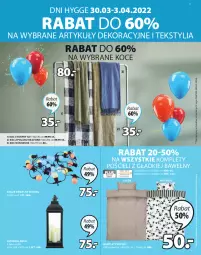 Gazetka promocyjna Jysk - Oferta tygodnia - Gazetka - ważna od 11.04 do 11.04.2022 - strona 4 - produkty: Latarnia, Koc, Pościel, Wełna, Komplet pościeli