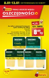 Gazetka promocyjna Biedronka - Od czwartku - Gazetka - ważna od 17.01 do 17.01.2024 - strona 11 - produkty: Ser, Tera, Gouda