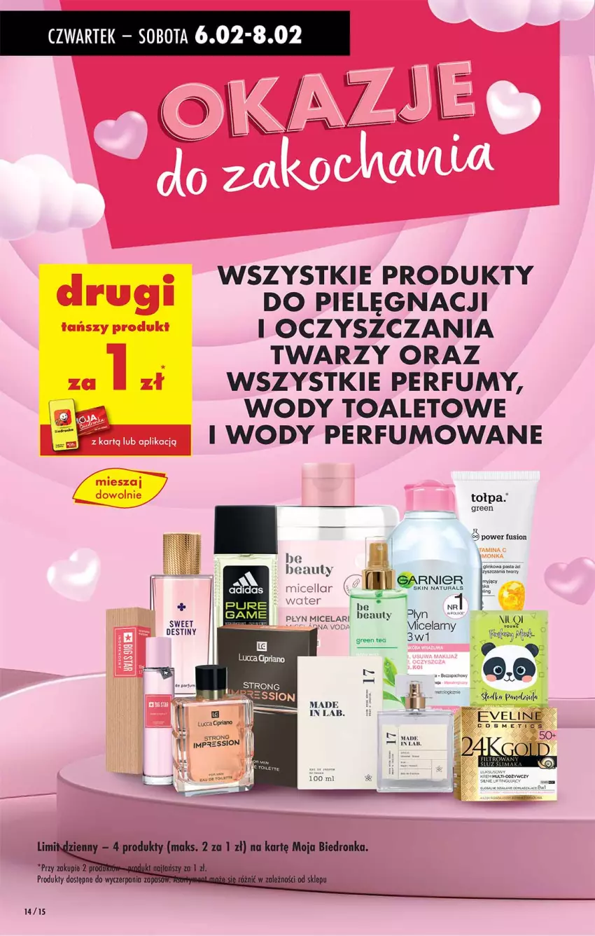 Gazetka promocyjna Biedronka - Od Czwartku - ważna 06.02 do 12.02.2025 - strona 14 - produkty: Fa, Fusion, Gin, Perfum, Tołpa