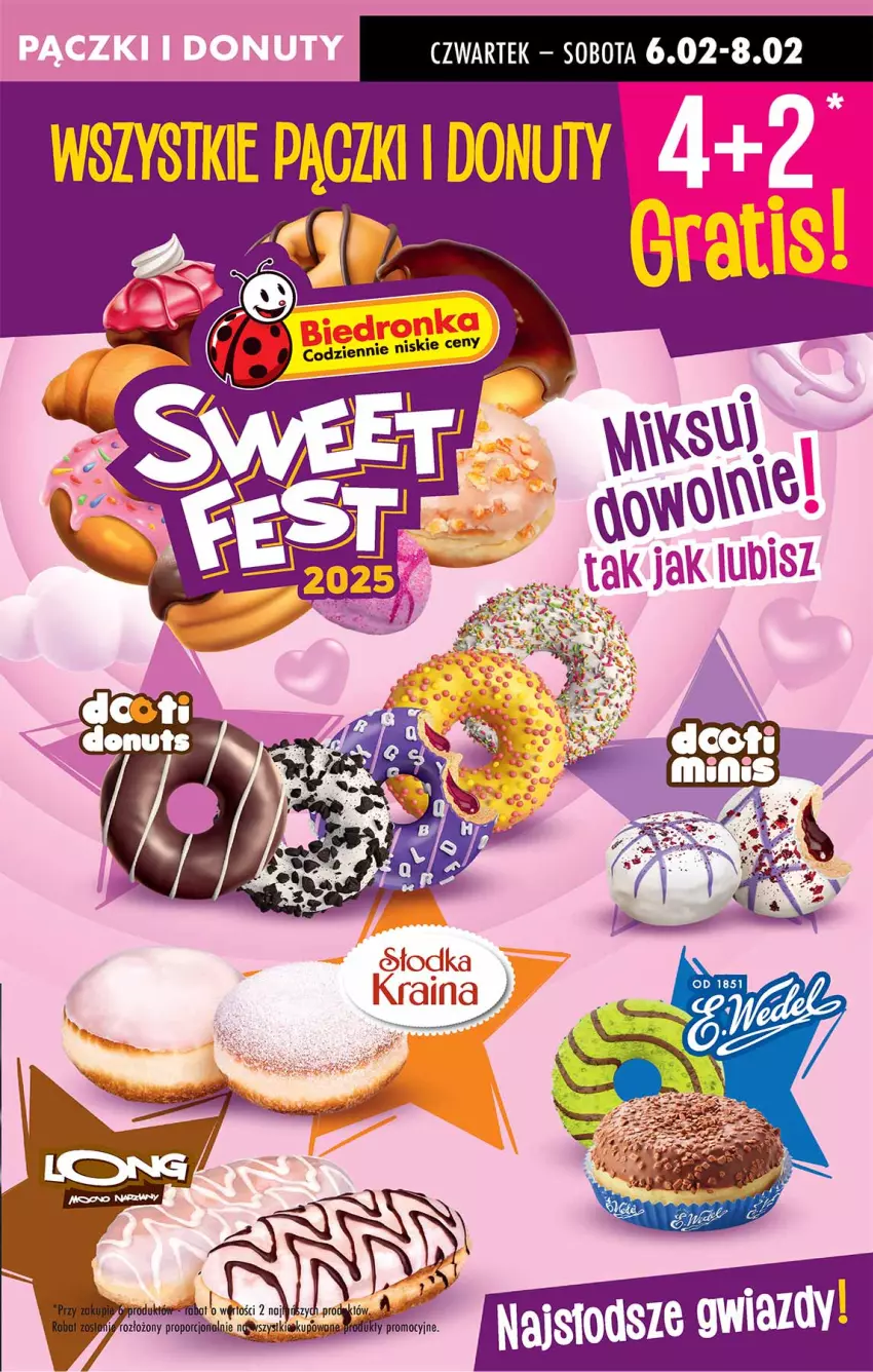 Gazetka promocyjna Biedronka - Od Czwartku - ważna 06.02 do 12.02.2025 - strona 19 - produkty: Donut, Nuty