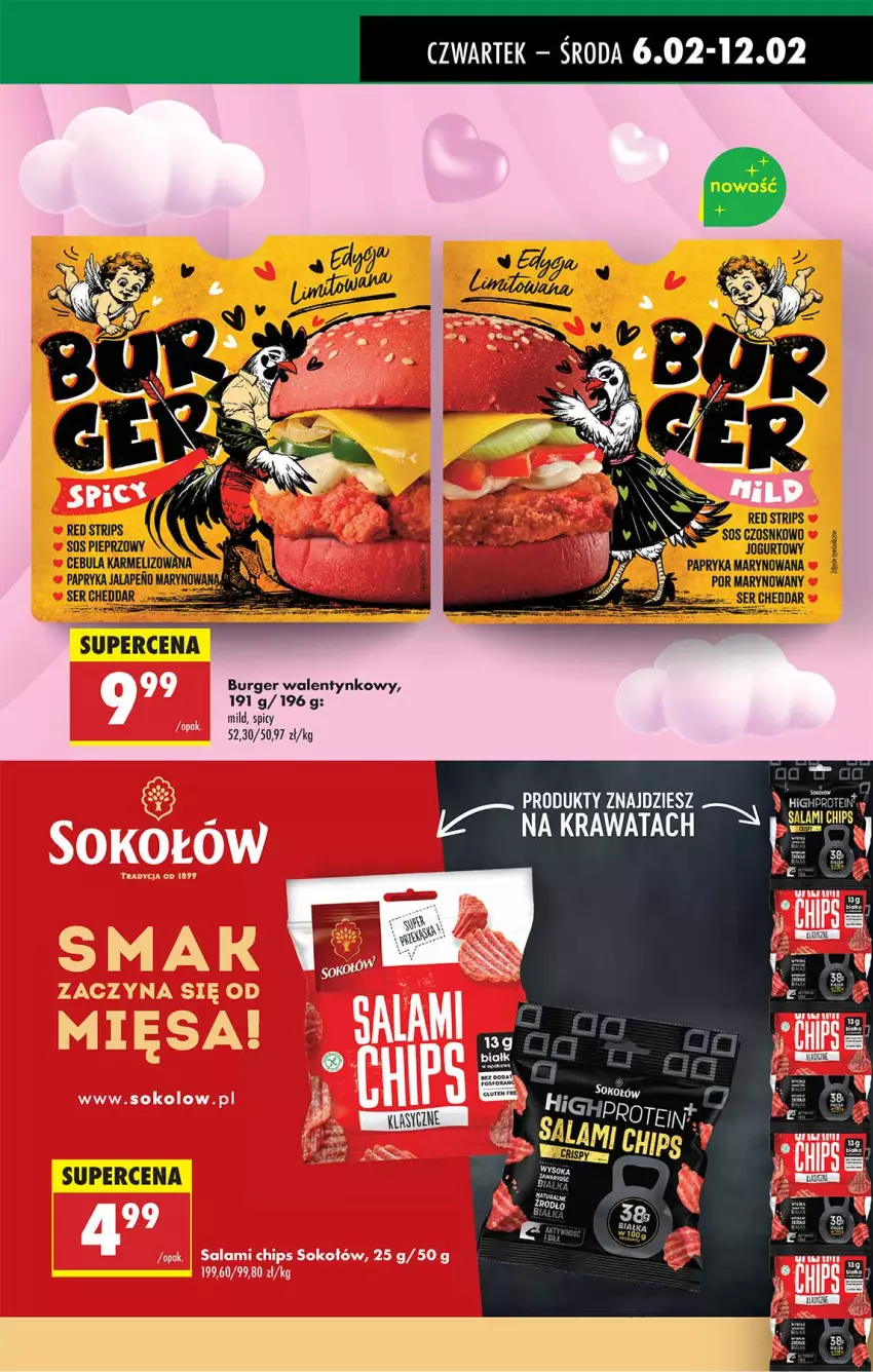 Gazetka promocyjna Biedronka - Od Czwartku - ważna 06.02 do 12.02.2025 - strona 43 - produkty: Burger, Cebula, Cheddar, Jogurt, Papryka, Papryka marynowana, Pieprz, Por, Ser, Sos