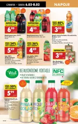 Gazetka promocyjna Biedronka - Od Czwartku - Gazetka - ważna od 12.02 do 12.02.2025 - strona 46 - produkty: Sok, Ser, 7up, Mirinda, Coca-Cola, Pepsi, Napój gazowany, Tymbark, Fanta, Herbata, Napój, Nestea, Fa