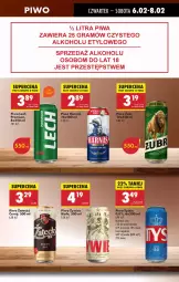 Gazetka promocyjna Biedronka - Od Czwartku - Gazetka - ważna od 12.02 do 12.02.2025 - strona 49 - produkty: Piwo, Tyskie, Harnaś, Lech Premium, Fa