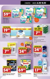 Gazetka promocyjna Biedronka - Od Czwartku - Gazetka - ważna od 12.02 do 12.02.2025 - strona 53 - produkty: Pampers, Finish, Ręcznik kuchenny, Pieluchy, Płyn nabłyszczający, Persil, Dada, Silan, Płyn do płukania, Ręcznik, Rolki, Chusteczki, Płatki kosmetyczne, Gillette, Be Be, Zmywarki, Kapsułki do prania