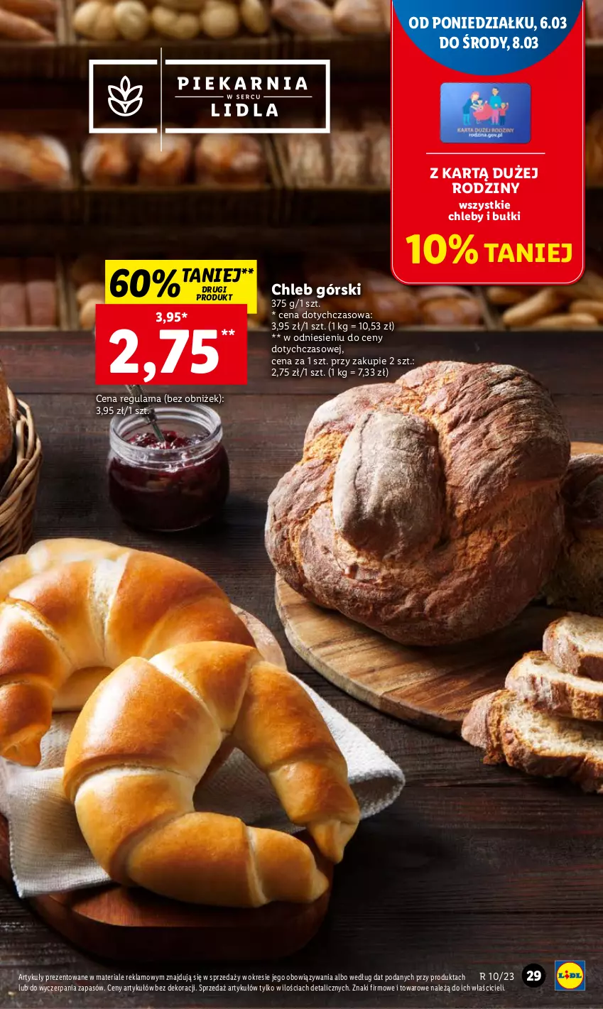 Gazetka promocyjna Lidl - GAZETKA - ważna 06.03 do 08.03.2023 - strona 33 - produkty: Chleb