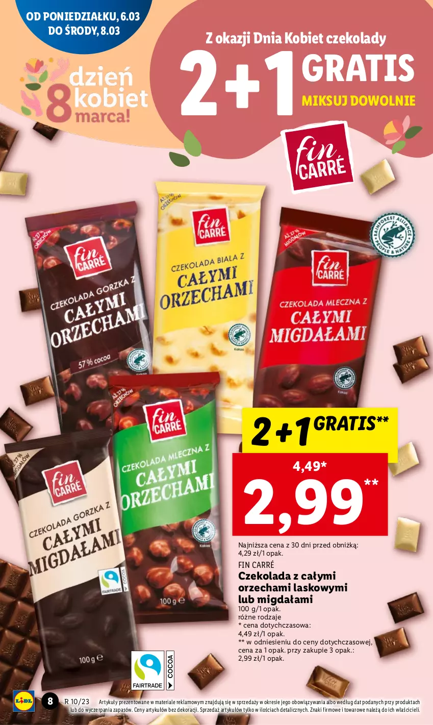 Gazetka promocyjna Lidl - GAZETKA - ważna 06.03 do 08.03.2023 - strona 8 - produkty: Czekolada, Gra