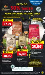 Gazetka promocyjna Lidl - GAZETKA - Gazetka - ważna od 08.03 do 08.03.2023 - strona 55 - produkty: Kawa ziarnista, Bell, Kawa mielona, Kawa, Rolnik, Bella