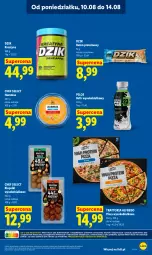 Gazetka promocyjna Lidl - Gazetka ważna od 10.08 do 11.08 - Gazetka - ważna od 11.08 do 11.08.2026 - strona 67 - produkty: Hummus, Sok, Mus, Pizza, Pilos, Baton, Masło, Kefir, Klopsiki, Masło orzechowe