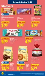 Gazetka promocyjna Lidl - Gazetka ważna od 10.08 do 11.08 - Gazetka - ważna od 11.08 do 11.08.2026 - strona 80 - produkty: Lubisie, Ciastka, Wafle, Sonko, Czekolada, Alcon, Haribo, Milka, Kokos, Fa