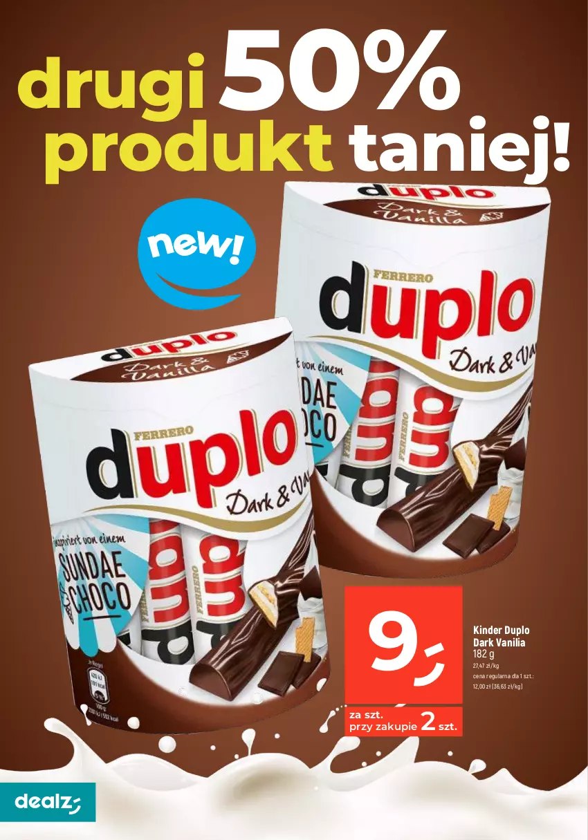 Gazetka promocyjna Dealz - MAKE A DEALZ - ważna 11.05 do 17.05.2023 - strona 8 - produkty: Ciastka, Cukier, Cukierki, Kinder, Milka