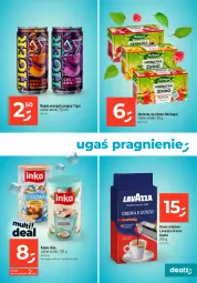 Gazetka promocyjna Dealz - MAKE A DEALZ - Gazetka - ważna od 17.05 do 17.05.2023 - strona 5 - produkty: Inka, Kawa mielona, Kawa, Tiger, Lavazza, Herbata, Napój, Herbapol