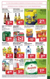 Gazetka promocyjna Stokrotka - Market - Gazetka - ważna od 15.05 do 15.05.2024 - strona 17 - produkty: Piwa, Piwo, Nałęczowianka, Cheetos, Sok, Lajkonik, Por, Mus, Gin, Gra, Mirinda, Chrupki, Warka, Tatra, Pepsi, Oranżada, Hellena, Muszynianka, Tymbark, Kubuś, Woda, Napój, Kozel, Lech Premium, Hortex