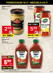 Gazetka promocyjna Delikatesy Centrum - NOWA GAZETKA Delikatesy Centrum od 18 listopada! 18-24.11.2024 - Gazetka - ważna od 24.11 do 24.11.2024 - strona 23 - produkty: Ketchup, Sos, Ser, Rum, Mus, Musztarda