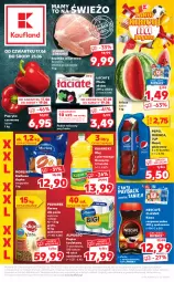 Gazetka promocyjna Kaufland - OFERTA TYGODNIA - Gazetka - ważna od 23.06 do 23.06.2021 - strona 1 - produkty: Piec, Nescafé, Kujawski, Kawa rozpuszczalna, Mus, Gra, 7up, Papier, Papryka czerwona, Papryka, Mirinda, Kawa, Papier toaletowy, Pepsi, Napój gazowany, Morliny, Arbuz, Masło, Napój, Olej, Kiełbasa, Pedigree, Kiełbasa śląska