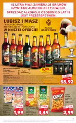 Gazetka promocyjna Kaufland - OFERTA TYGODNIA - Gazetka - ważna od 23.06 do 23.06.2021 - strona 15 - produkty: Piwa, Piwo, Sok, Gra, Morela, Chipsy, Chrupki, Popcorn, Przysnacki, Lorenz, Grejpfrut, LG, Fa