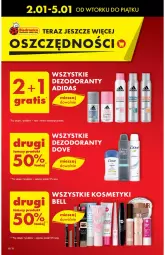 Gazetka promocyjna Biedronka - Od Czwartku - Gazetka - ważna od 10.01 do 10.01.2024 - strona 12 - produkty: Dezodorant, Adidas, Tera, Dove, Fa