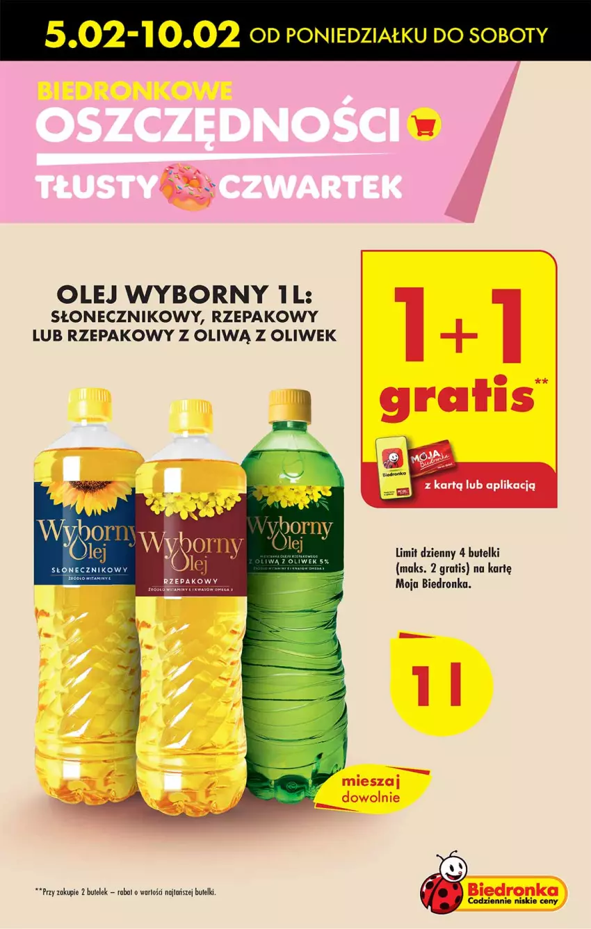 Gazetka promocyjna Biedronka - Od poniedzialku - ważna 05.02 do 10.02.2024 - strona 5 - produkty: Gra, Olej