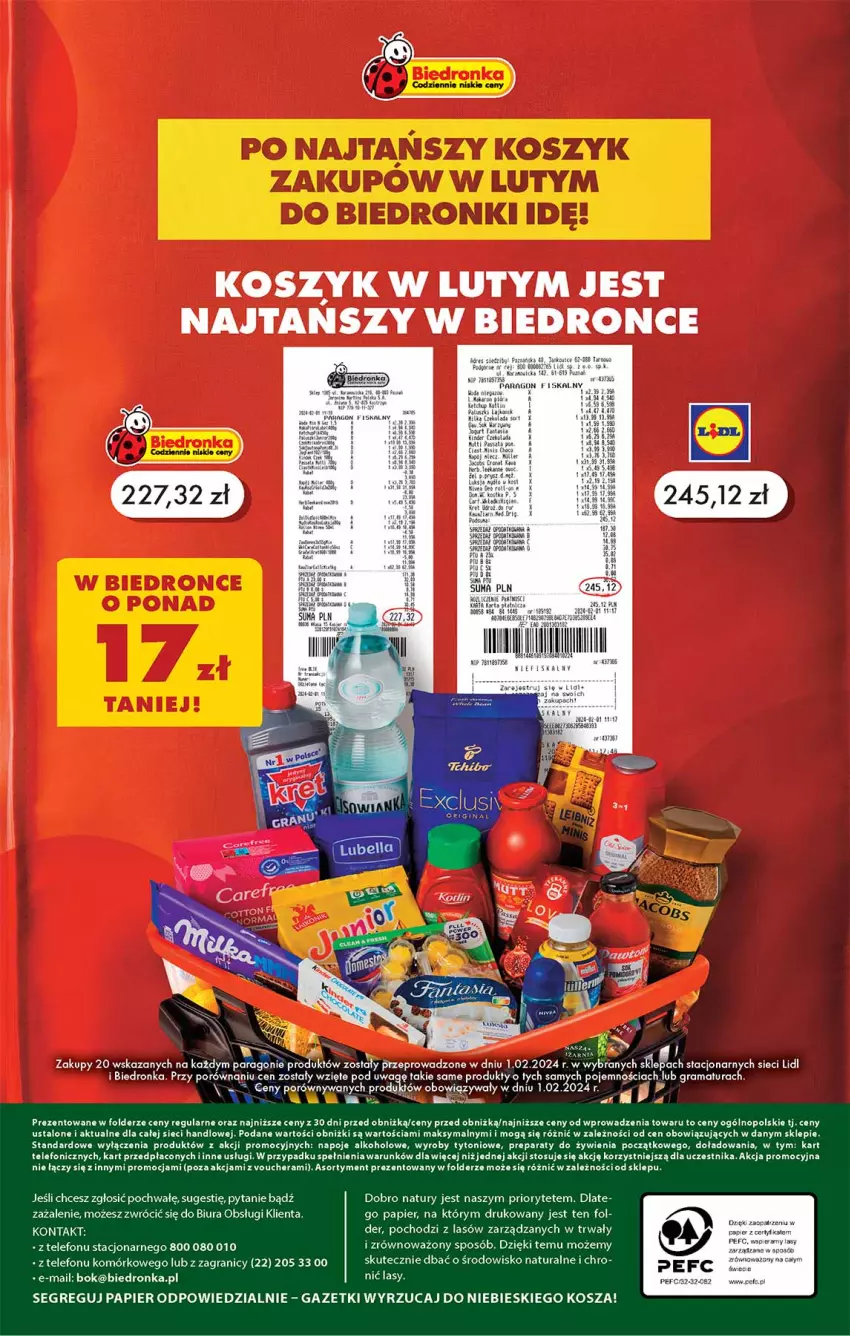 Gazetka promocyjna Biedronka - Od poniedzialku - ważna 05.02 do 10.02.2024 - strona 64 - produkty: Gra, Kosz, LG, Napoje, Papier, Por, Rama, Telefon