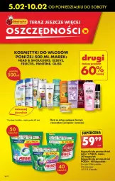 Gazetka promocyjna Biedronka - Od poniedzialku - Gazetka - ważna od 10.02 do 10.02.2024 - strona 16 - produkty: Fructis, Elseve, Pantene, Ariel, Kapsułki do prania