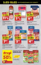 Gazetka promocyjna Biedronka - Od poniedzialku - Gazetka - ważna od 10.02 do 10.02.2024 - strona 41 - produkty: Kurczak, Parówki sokoliki, Sok, Por, Kiełbasa krakowska, Parówki, Szynka, Tarczyński, Morliny, Boczek, Kiełbasa, Ogonówka, Fa