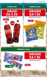 Gazetka promocyjna Żabka - gazetka-promocyjna-33-34-2026 - Gazetka - ważna od 25.08 do 25.08.2026 - strona 3 - produkty: Ciastka, Cheetos, Coca-Cola, Chrupki, Fanta, Sprite, Napój, Milka, Fa