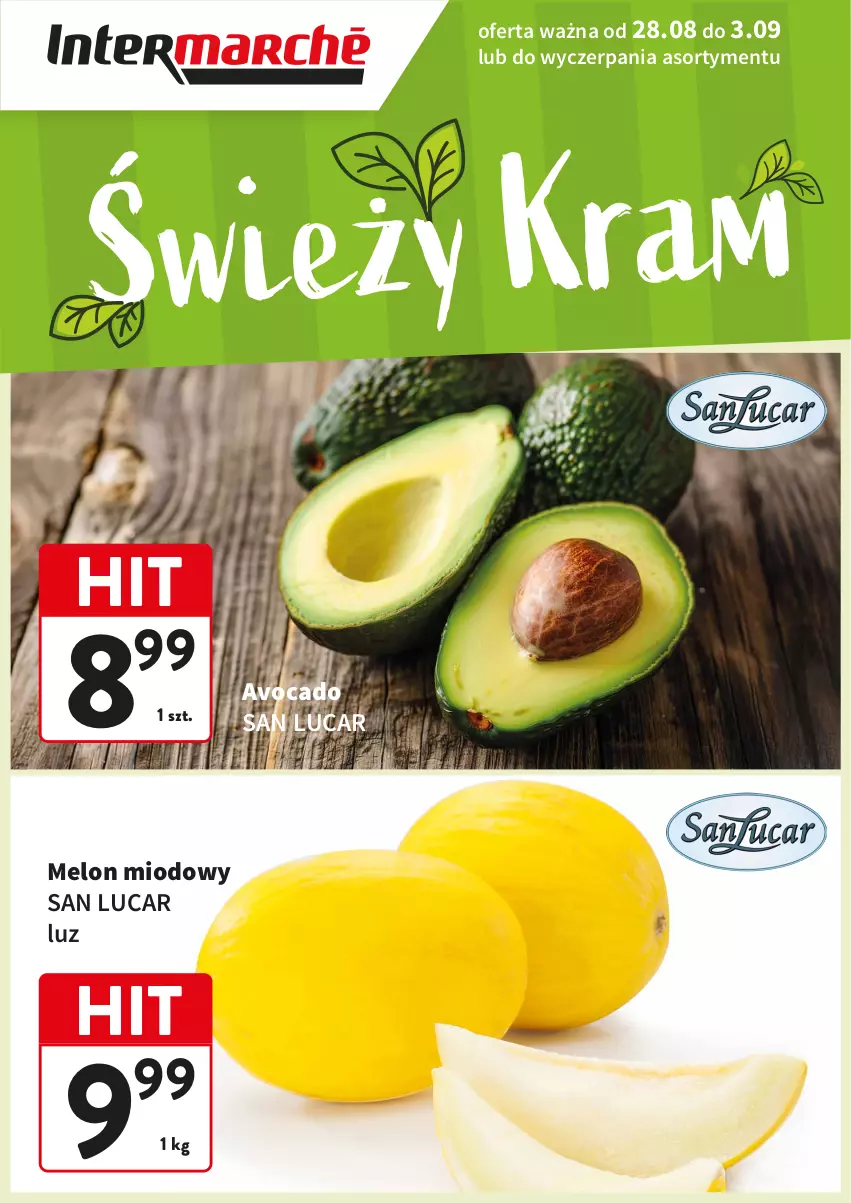 Gazetka promocyjna Intermarche - Gazetka Świeży HIt - ważna 28.08 do 03.09.2025 - strona 2 - produkty: Avocado, Melon
