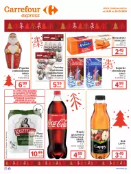 Gazetka promocyjna Carrefour - Gazetka Express - Gazetka - ważna od 20.12 do 20.12.2021 - strona 2 - produkty: Piwa, Piwo, Krakus, Sok, Gra, Kasztelan, Coca-Cola, Herbatniki, Napój gazowany, Cappy, Fanta, Sprite, Napój, Krakuski, Merci, Fa