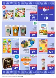 Gazetka promocyjna Carrefour - Gazetka Okazje lipca - Gazetka - ważna od 31.07 do 31.07.2021 - strona 3 - produkty: Ser, Gra, Zott, Brie, Jogurt, Président, Zottarella, Kosz, Napój jogurtowy, Lody, Camembert, NaTurek, Ser pleśniowy, Gouda, Napój