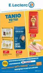 Gazetka promocyjna E Leclerc - Gazetka 50% - Gazetka - ważna od 02.09 do 02.09.2024 - strona 1 - produkty: Kurczak, Ser, Filet z piersi kurczaka, Kawa ziarnista, Królewski, Kawa, Czekolada, Harry Potter