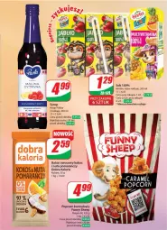 Gazetka promocyjna Dino - Gazetka 22 / 2024 - Gazetka - ważna od 04.06 do 04.06.2024 - strona 5 - produkty: Hoop, Sok, Popcorn, Syrop, Baton, Suplement diety, Kokos, Hortex