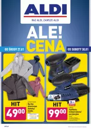 Gazetka promocyjna Aldi - Ale Cena Środa-Sobota - Gazetka - ważna od 30.01 do 30.01.2021 - strona 1 - produkty: Kurtka, Szlifierka, Einhell