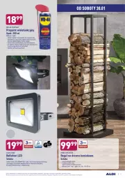 Gazetka promocyjna Aldi - Ale Cena Środa-Sobota - Gazetka - ważna od 30.01 do 30.01.2021 - strona 11 - produkty: Reflektor LED, Regał, Reflektor, LG