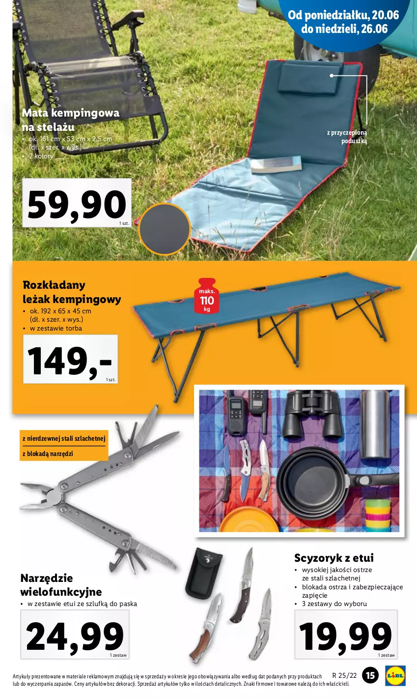 Gazetka promocyjna Lidl - GAZETKA - ważna 20.06 do 26.06.2022 - strona 17 - produkty: Piec, Sok, Torba