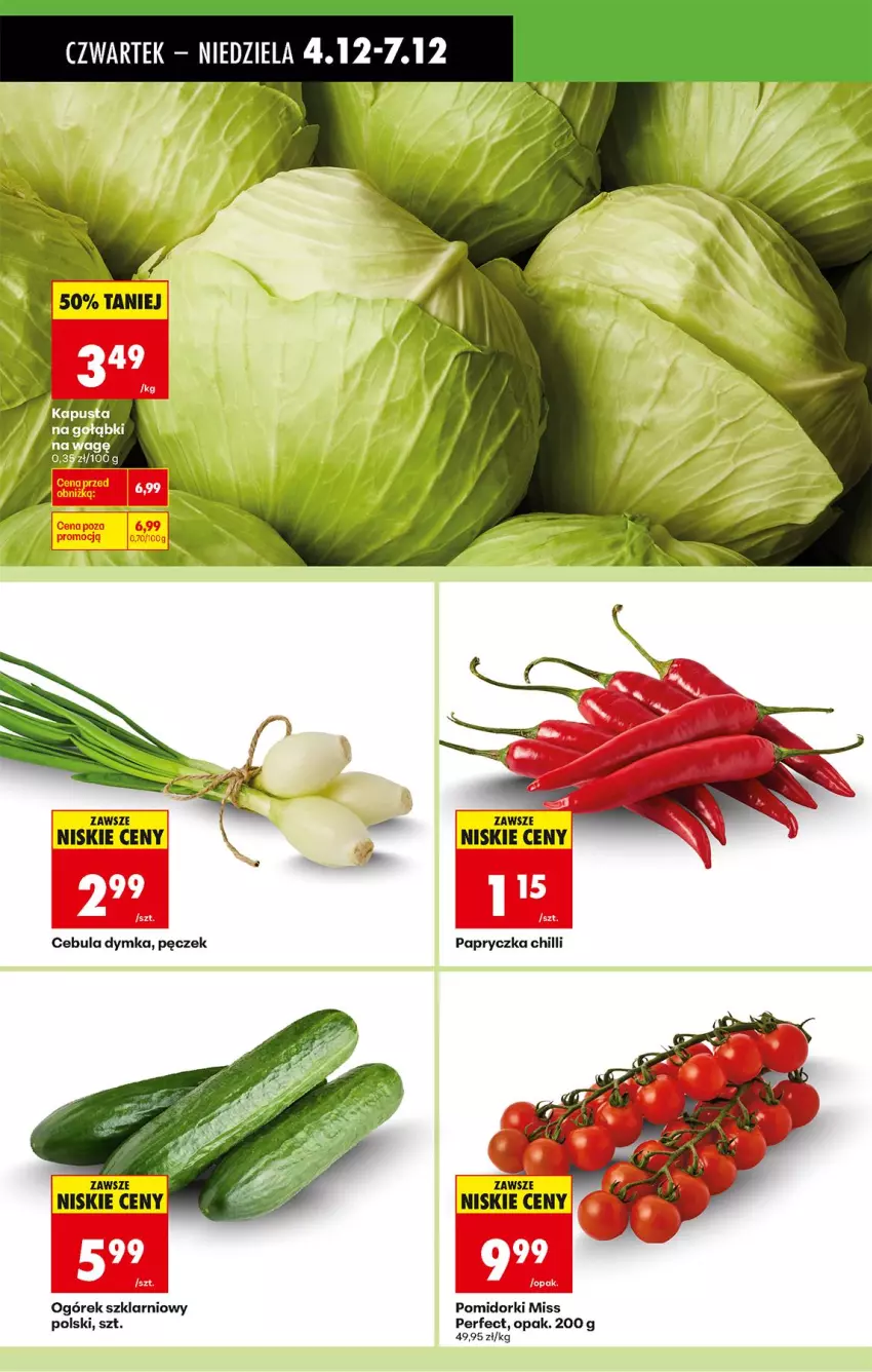 Gazetka promocyjna Biedronka - Od Czwartku - ważna 04.12 do 10.12.2025 - strona 32 - produkty: Cebula, Fa, Ogórek, Pomidorki