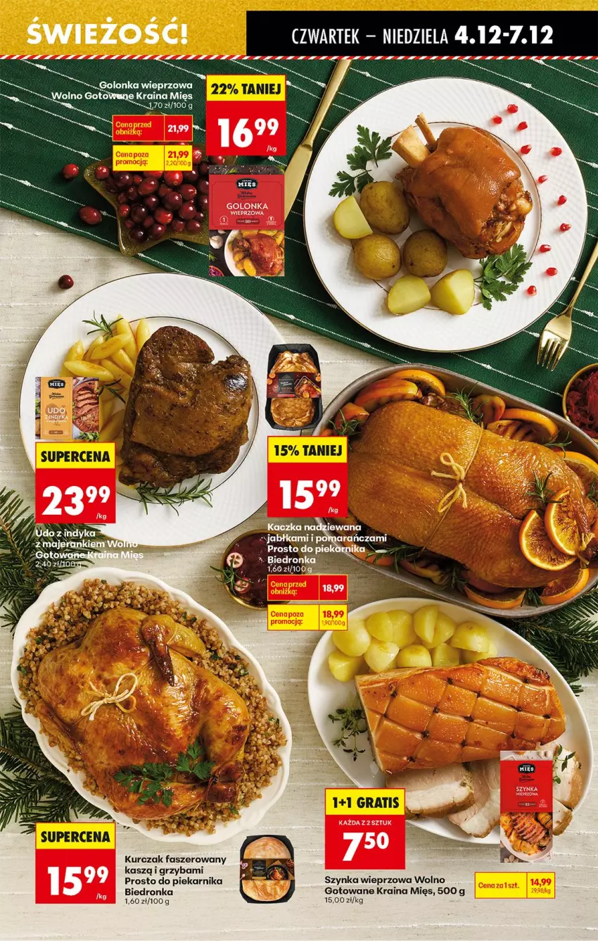 Gazetka promocyjna Biedronka - Od Czwartku - ważna 04.12 do 10.12.2025 - strona 37 - produkty: Fa, Golonka wieprzowa, Kurczak, Piekarnik, Szynka, Szynka wieprzowa