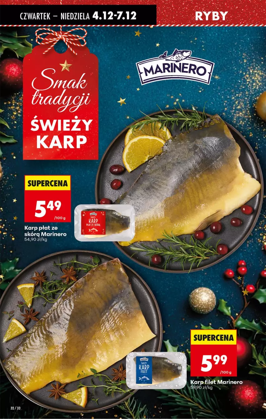 Gazetka promocyjna Biedronka - Od Czwartku - ważna 04.12 do 10.12.2025 - strona 40 - produkty: Karp