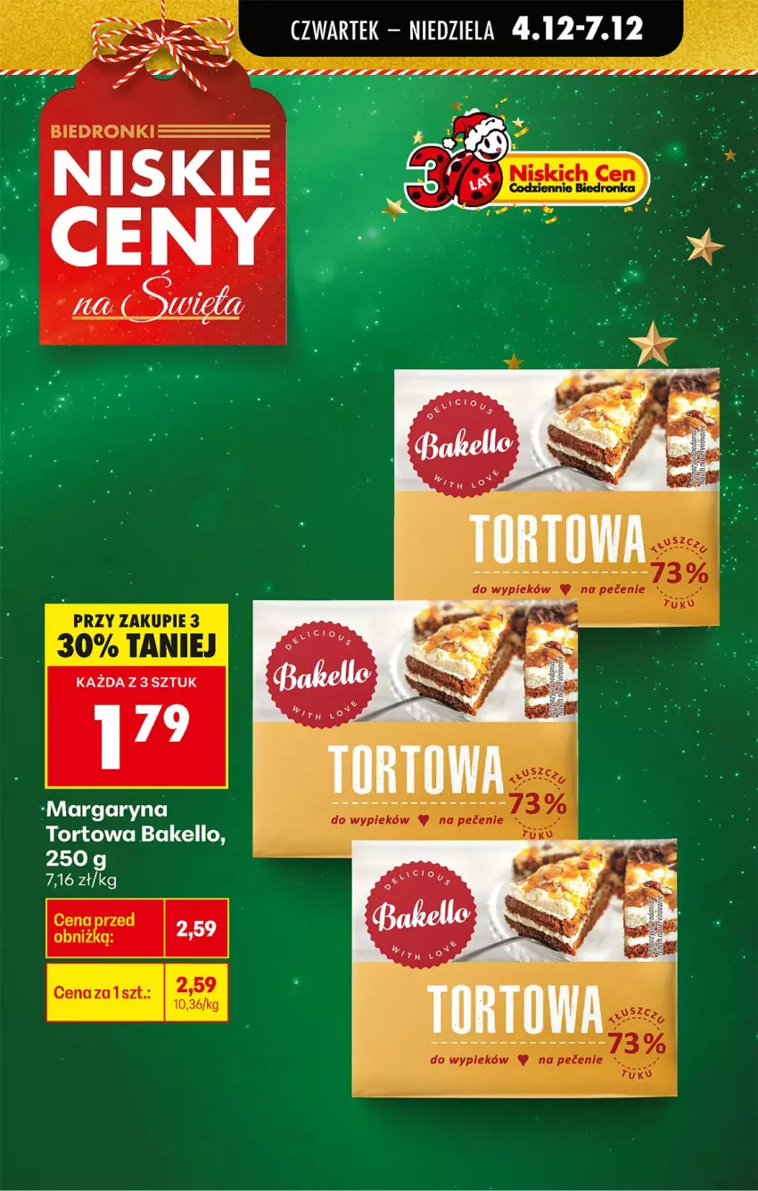 Gazetka promocyjna Biedronka - Od Czwartku - ważna 04.12 do 10.12.2025 - strona 5 - produkty: Margaryna