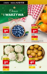Gazetka promocyjna Biedronka - Od Czwartku - Gazetka - ważna od 10.12 do 10.12.2025 - strona 26 - produkty: Kalafior, Warzywa, Ser, Gra, Borówka, Borówka amerykańska, Ziemniaki, Pomarańcze, Deser