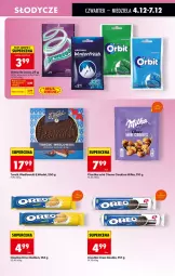 Gazetka promocyjna Biedronka - Od Czwartku - Gazetka - ważna od 10.12 do 10.12.2025 - strona 63 - produkty: Ciastka, Orbit, Guma do żucia, Oreo, Milka