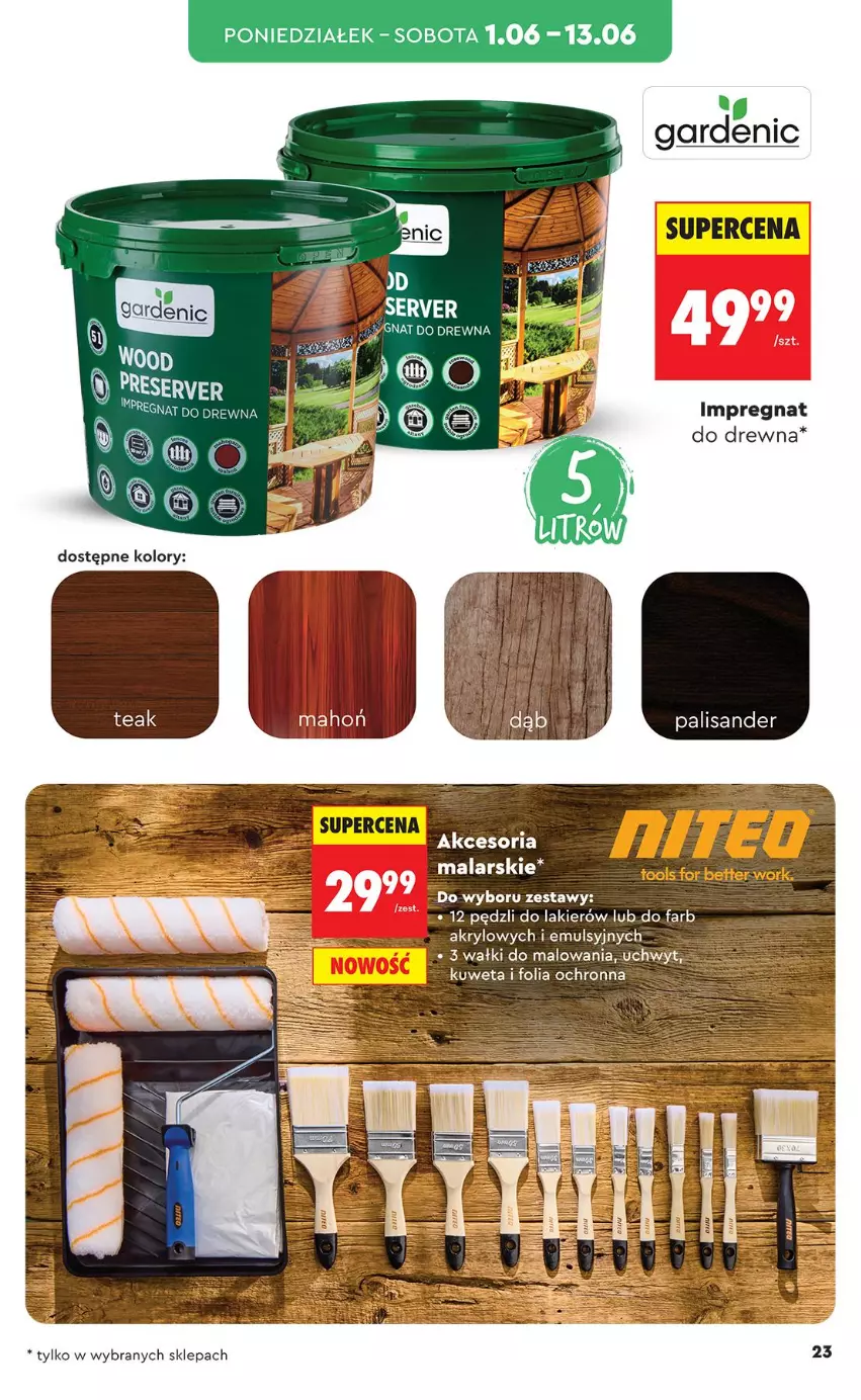 Gazetka promocyjna Biedronka - Okazje Tygodnia - ważna 30.05 do 13.06.2026 - strona 23 - produkty: Lakier