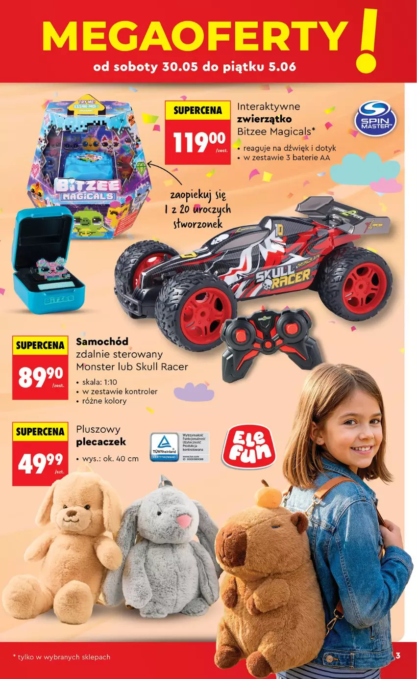 Gazetka promocyjna Biedronka - Okazje Tygodnia - ważna 30.05 do 13.06.2026 - strona 3 - produkty: Acer, Kontroler, Samochód, Tera