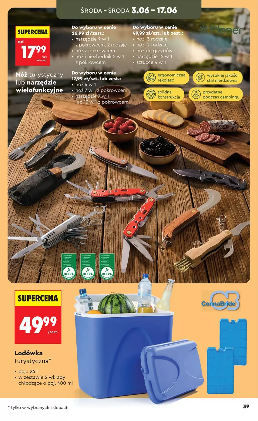 Gazetka promocyjna Biedronka - Okazje Tygodnia - ważna 30.05 do 13.06.2026 - strona 39 - produkty: Lodówka, Sok