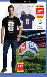 Gazetka promocyjna Biedronka - Okazje Tygodnia - Gazetka - ważna od 13.06 do 13.06.2026 - strona 29 - produkty: Noż, T-shirt, Adidas, Wełna, Piłka nożna, Waga, Fa