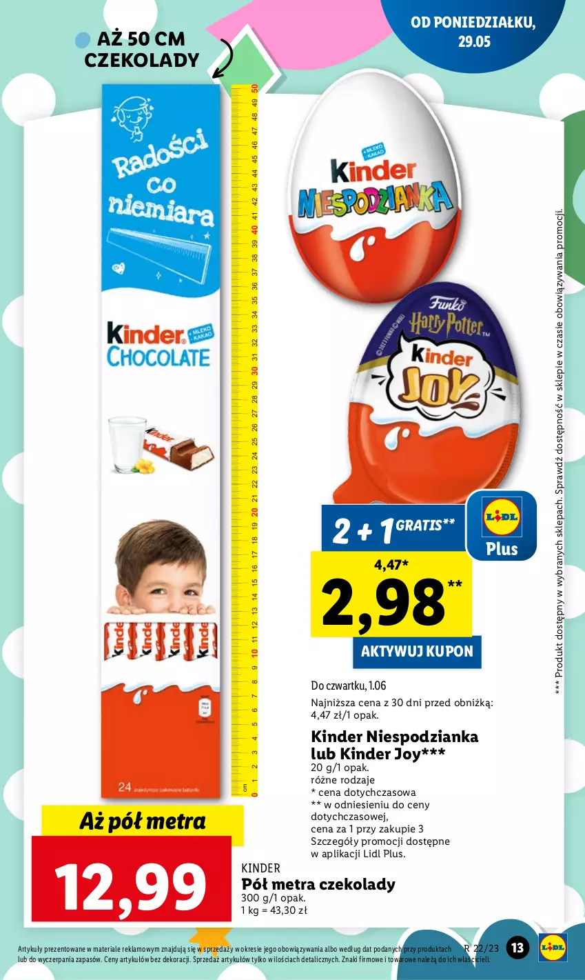 Gazetka promocyjna Lidl - GAZETKA - ważna 29.05 do 31.05.2023 - strona 27 - produkty: Gra, Kinder