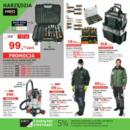 Gazetka promocyjna Leroy Merlin - Dla Fachowców i nie tylko - Gazetka - ważna od 08.05 do 08.05.2021 - strona 30 - produkty: Zestaw wkrętaków, Odkurzacz, Por, Gra, Buty, Buty robocze, Klej, O nas, Wkręt, Zestaw kluczy nasadowych, Torba, Szyna, Spodnie, Garaż, Półbuty, Bluza, Zestaw kluczy, Waga, Odkurzacz warsztatowy, LG, Fa
