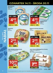 Gazetka promocyjna Delikatesy Centrum - Gazetka - ważna od 20.11 do 20.11.2024 - strona 16 - produkty: Piec, Ser, Por, Jaja, Palma, Serek, Hochland, Almette, Jaja z wolnego wybiegu, Fa