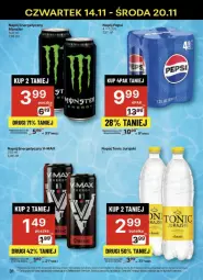 Gazetka promocyjna Delikatesy Centrum - Gazetka - ważna od 20.11 do 20.11.2024 - strona 25 - produkty: Pepsi, Napój