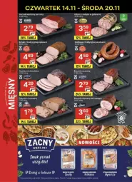 Gazetka promocyjna Delikatesy Centrum - Gazetka - ważna od 20.11 do 20.11.2024 - strona 4 - produkty: Udziec z indyka, Udziec z indyka w galarecie, Szynka, Boczek, Gala, Kiełbasa