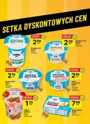 Gazetka promocyjna Delikatesy Centrum - Gazetka - ważna od 20.11 do 20.11.2024 - strona 40 - produkty: Serek wiejski, Ser, Jogurt, Serek, Masło